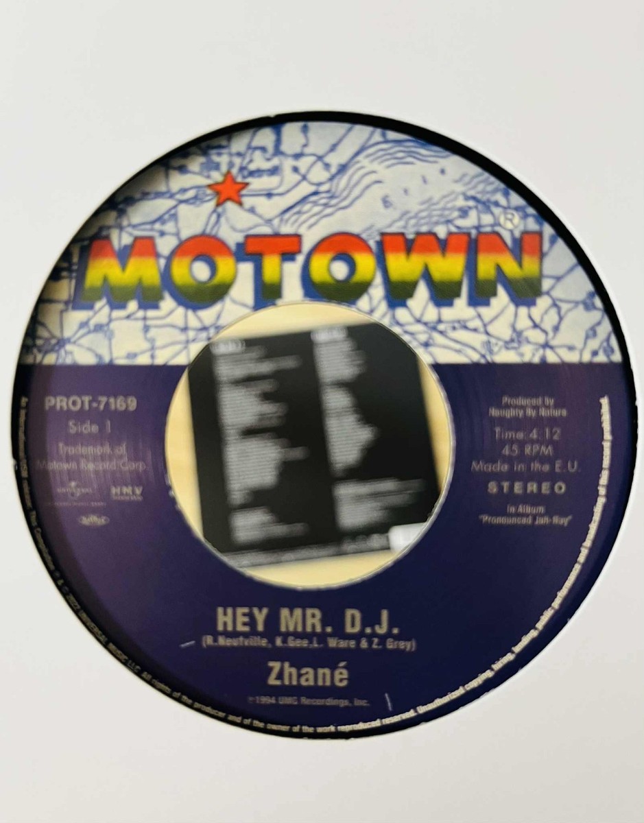 Zhane / Hey Mr. D.J. / Request Line 2022 Japanese 7in Motown