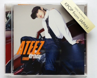 YUNHO ATEEZ Birthday JAPAN SOLO SET OPENED CD+2PHOTOCARD | eBay