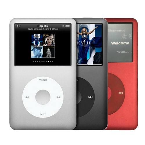 Apple iPod Classic 7th Generation Black 120 GB A1238 REFURBISHED