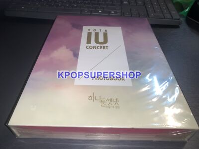 IU 2016 Concert 120 Page Photobook + DVD Photocard Set New Sealed