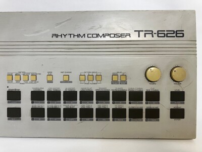 Roland TR-626 Drum Rhythm Machine Vintage 12-bit lo-fi sample (30