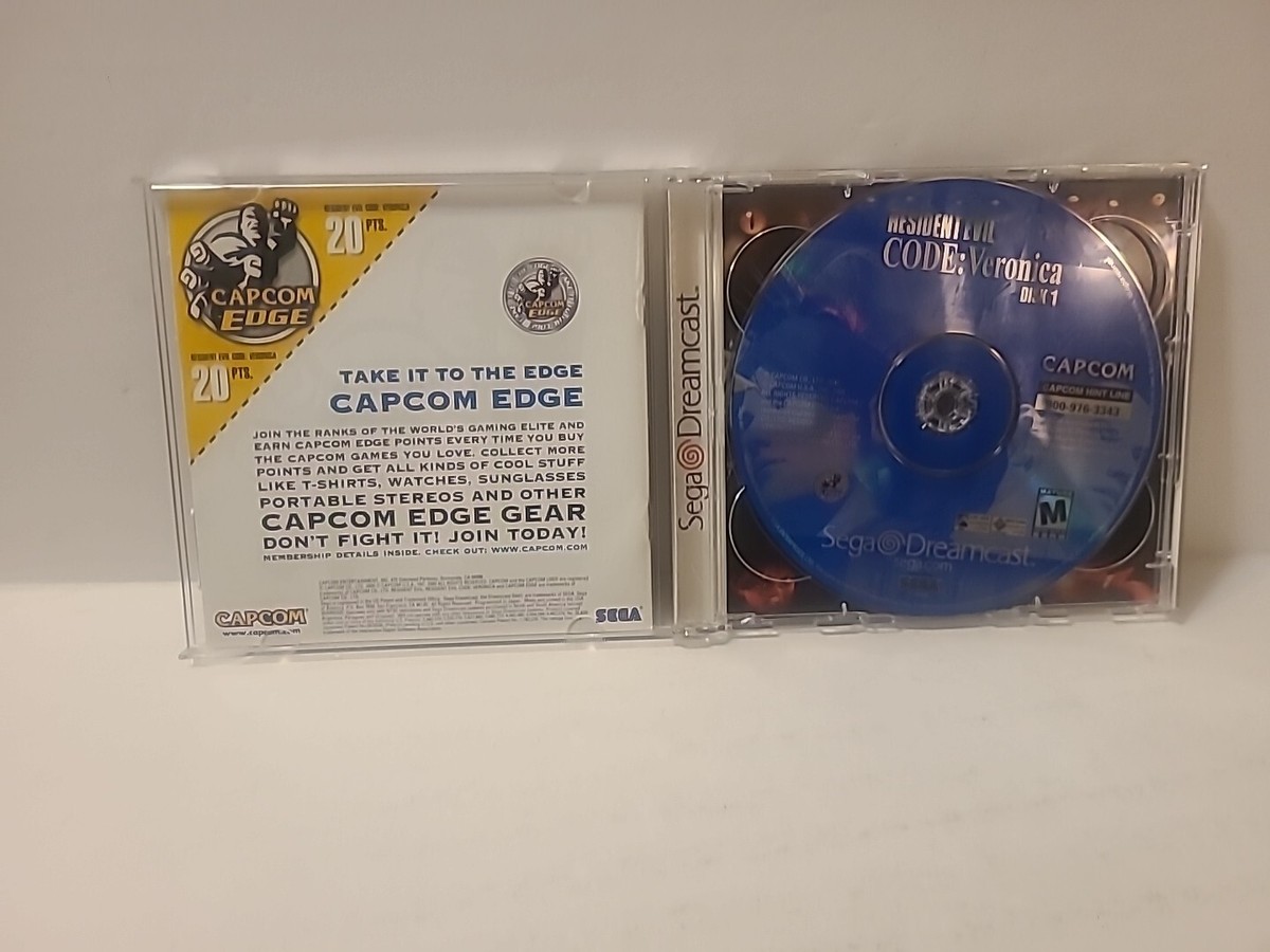 Sega Dreamcast Resident Evil Code Veronica Complete With RaRe ReG