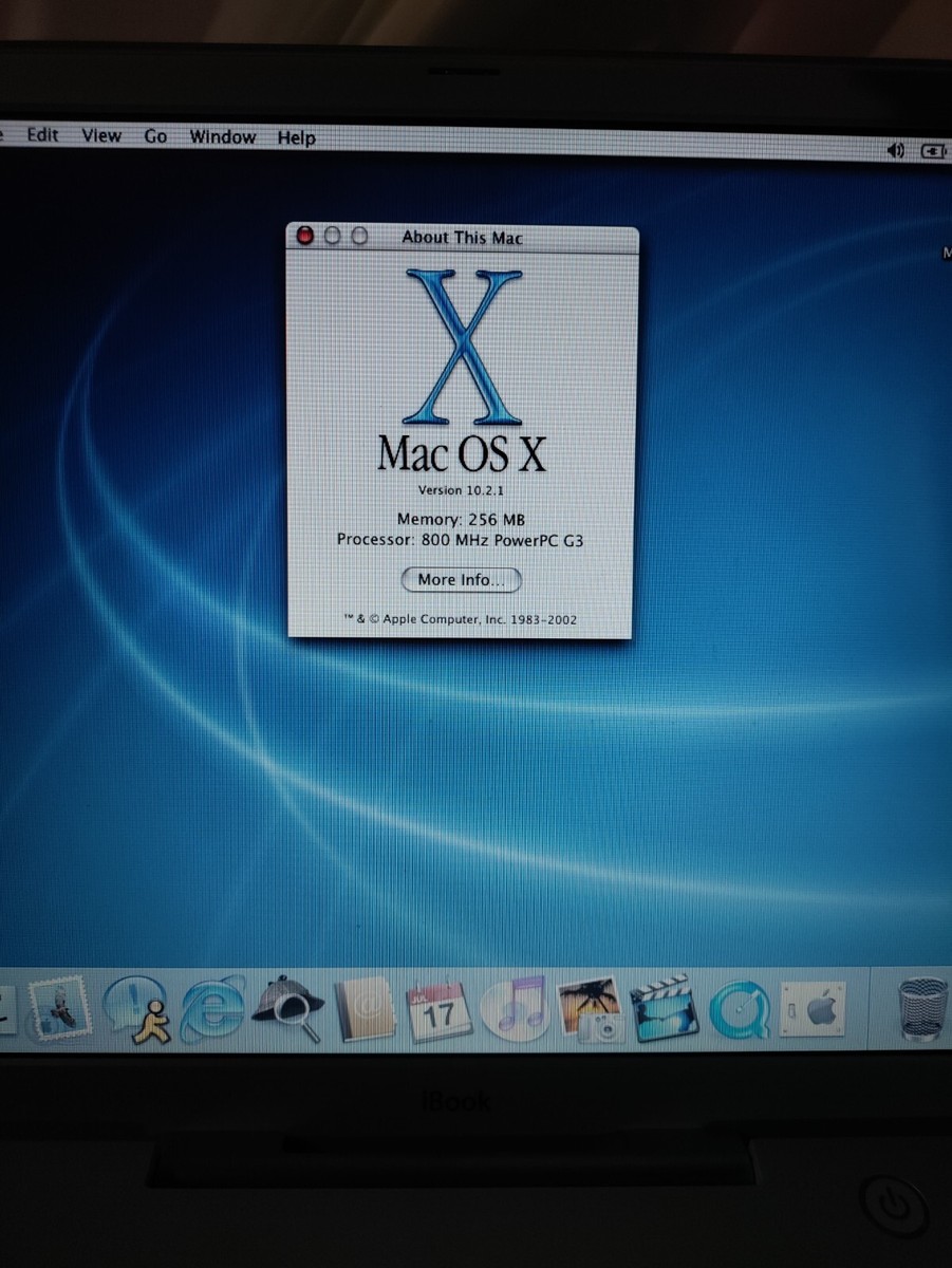 Apple Mac iBook PowerBook G3 A1007 Factory Restored A++ Cond w/OG