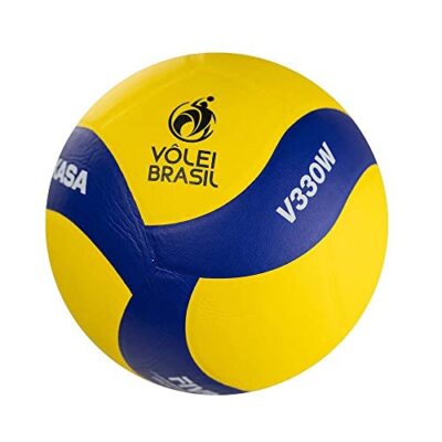 MIKASA V330W Volleybal Ball Blue Yellow 5NEW | eBay