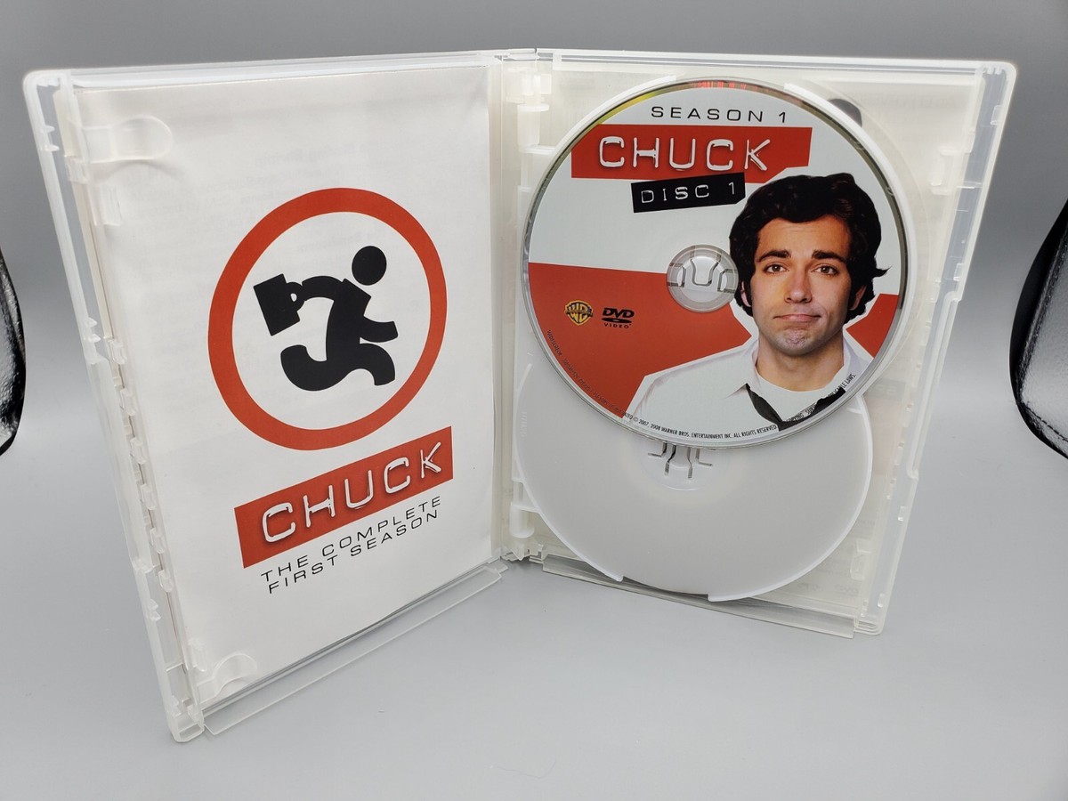 Chuck Season 1 DVD Box Set Zachary Levi Yvonne Strahovski | eBay