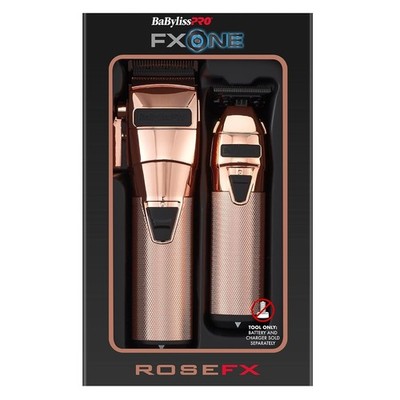 NEW BaByliss PRO Rose Gold FXONE Professional Clipper & Trimmer