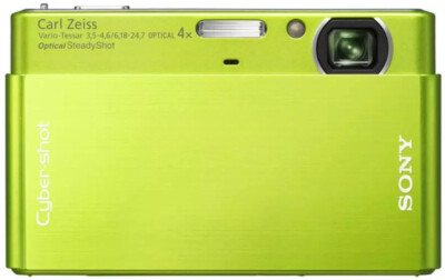 Sony Cybershot DSC- T77 10.1MP Digital Camera 4x Optical Zoom - 90