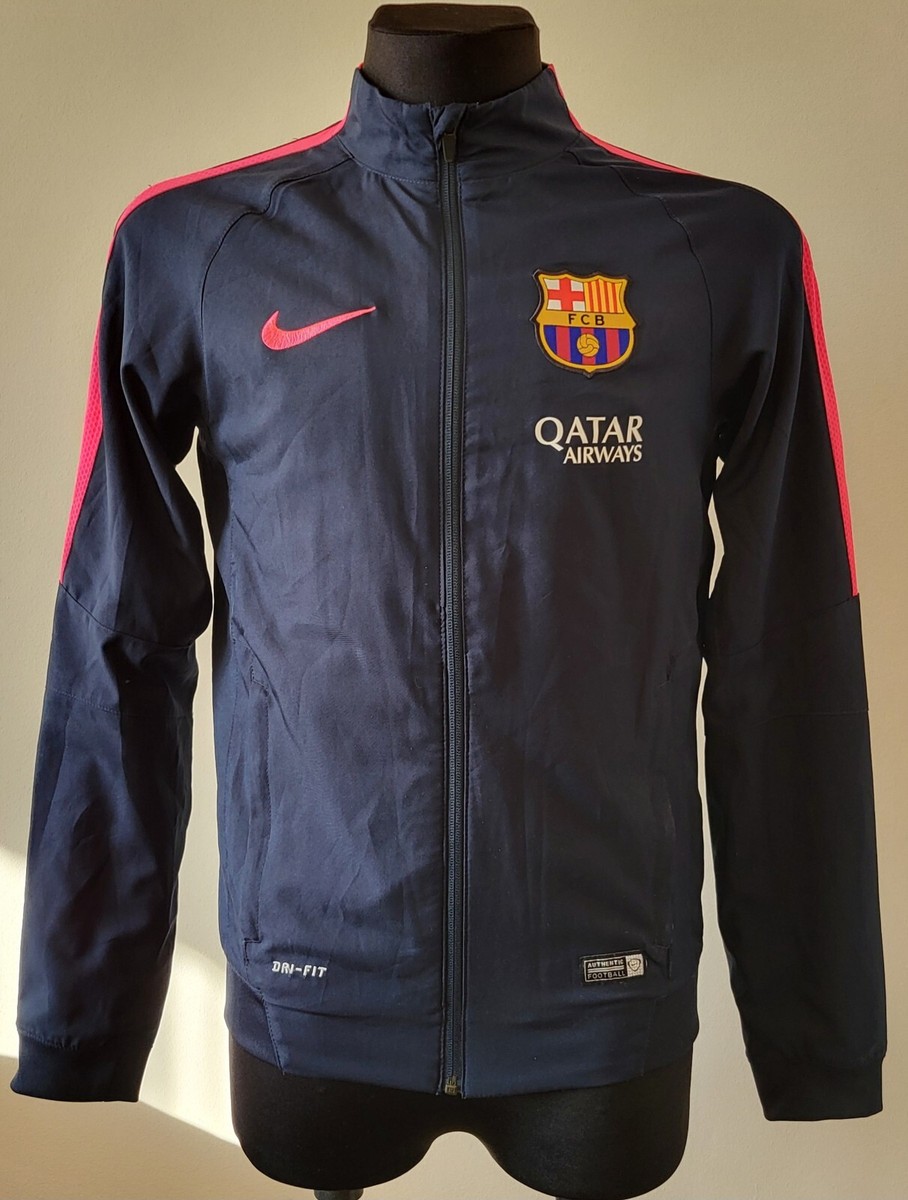 Barcelona 2014 - 2015 Training football Nike jacket size Small | eBay