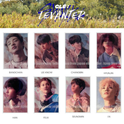 Stray kids Levanter Lenticular Photocard Hyunjin Felix Lee Know