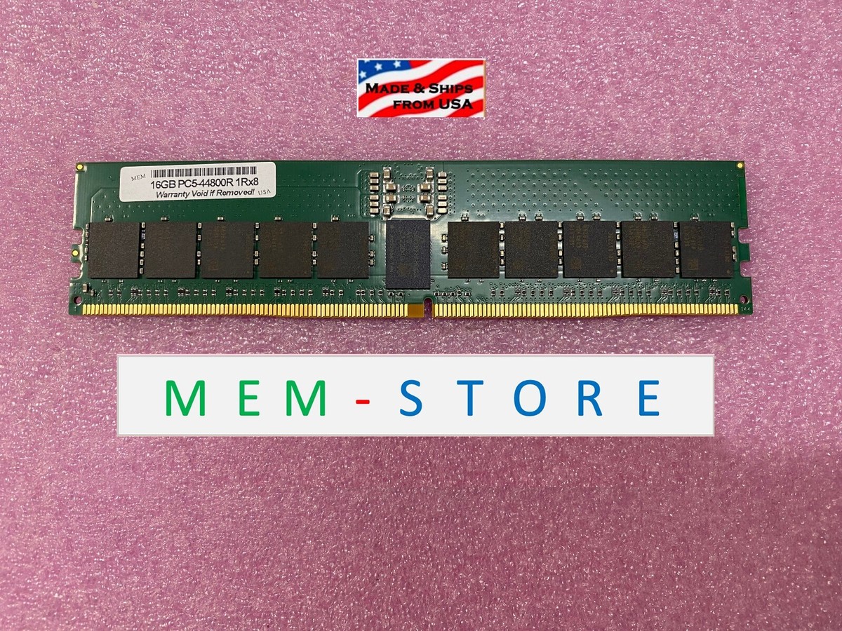 HP N69680-001 16GB DDR5-5600 RDIMM Memory Compatible for HP Z6 G5