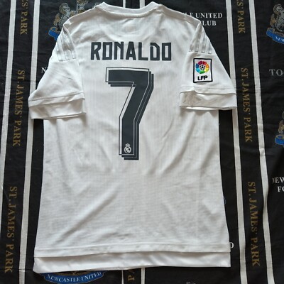 Real Madrid Home Football Shirt Jersey 2015 2016 Cristiano Ronaldo