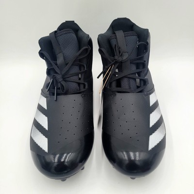 adidas ADIZERO Chaos Lineman Football Cleats Men's Size 12 Black