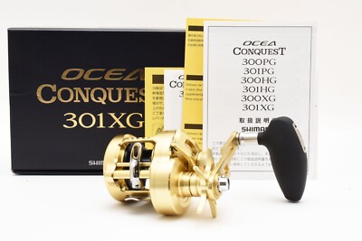 Shimano 22 Ocea Conquest 301XG Jigging Reel Near Mint From Japan