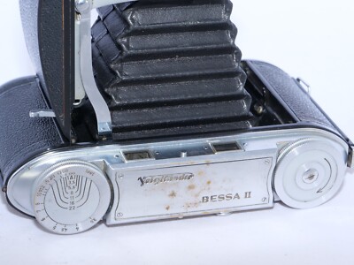 Voigtlander BESSA II 6x9cm 120 Film Camera. COLOR-SKOPAR 105mm f3