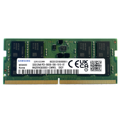 Samsung 1x32GB PC5-44800 DDR5 5600 MHz SODIMM Laptop Memory RAM