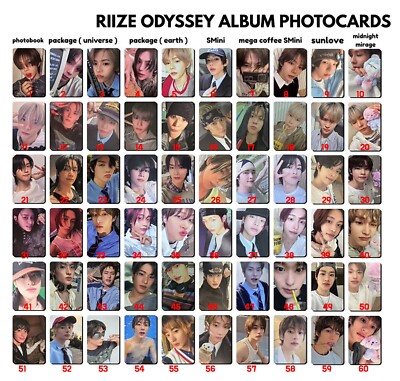 RIIZE - ODYSSEY Album genuine Official book /Package / smni