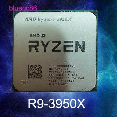 AMD Ryzen 9 3950X AM4 CPU Processor 3.5-4.7GHz 16CORE 32T 105W