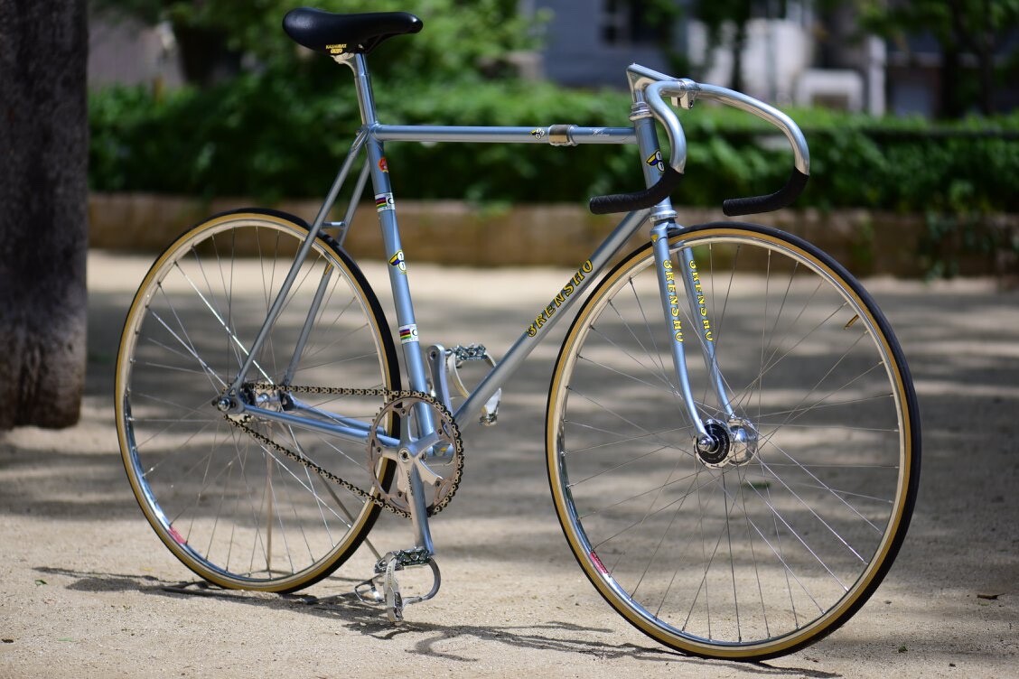 NITTO B123AA Track Drop Handlebar - Heat Treated Aluminum 25.4mm