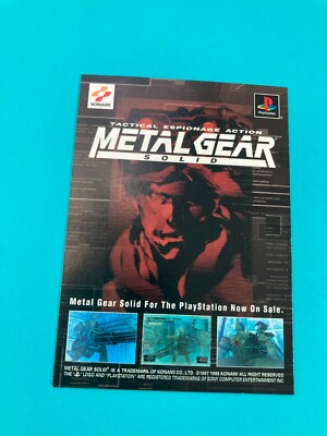 METAL GEAR SOLID TRADING CARD FOX 041