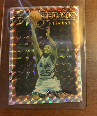 1996-97 Topps Finest Uncommon Silver Refractor Nick Anderson #106