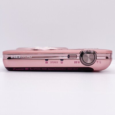 SONY Cyber-Shot DSC-WX7 Pink Digital Compact Camera 5x zoom w