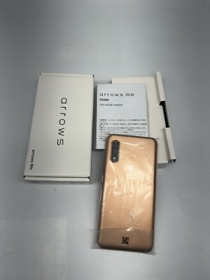 Sim Free Fujitsu Arrows We Gold Color Japan Model FCG01 Unlocked