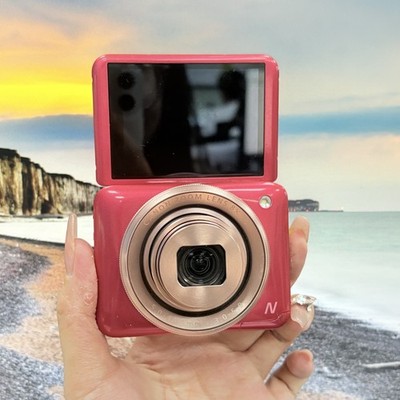 Canon PowerShot N2 Compact 16.1MP 8x Zoom Digital Camera Red