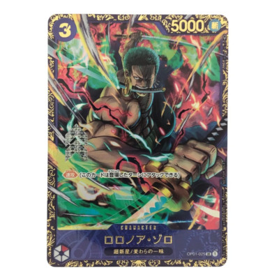 One Piece Card Roronoa Zoro OP01-025 Flagship Battle 2023