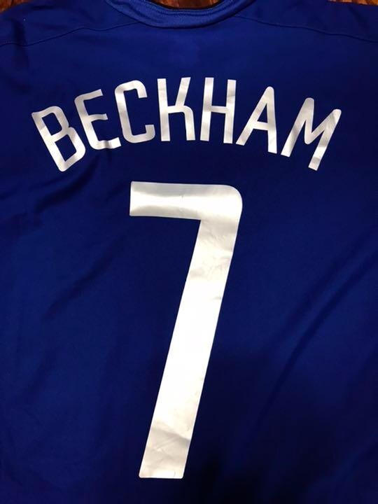 MINT DAVID BECKHAM 7 XL Manchester United 2002 2003 Third Nike