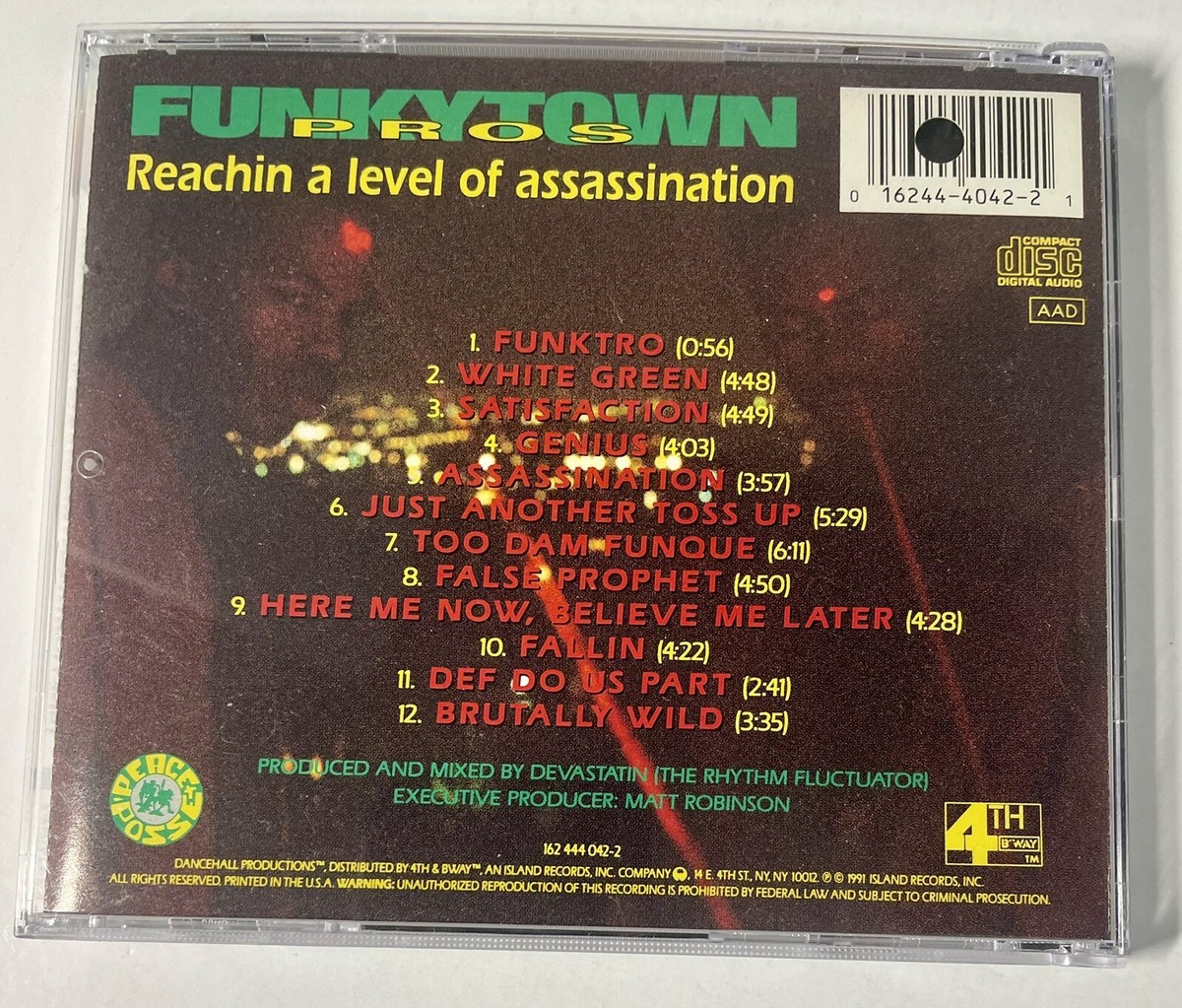 FUNKYTOWN PROS, Reachin A Level Of Assassination, 1991 | eBay