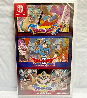 Dragon Quest 1, 2, 3 Collection & III HD-2D Remake & XI S Switch