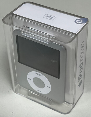Very RARE NEW Sealed Apple iPod nano 3rd Generation 8GB Silver