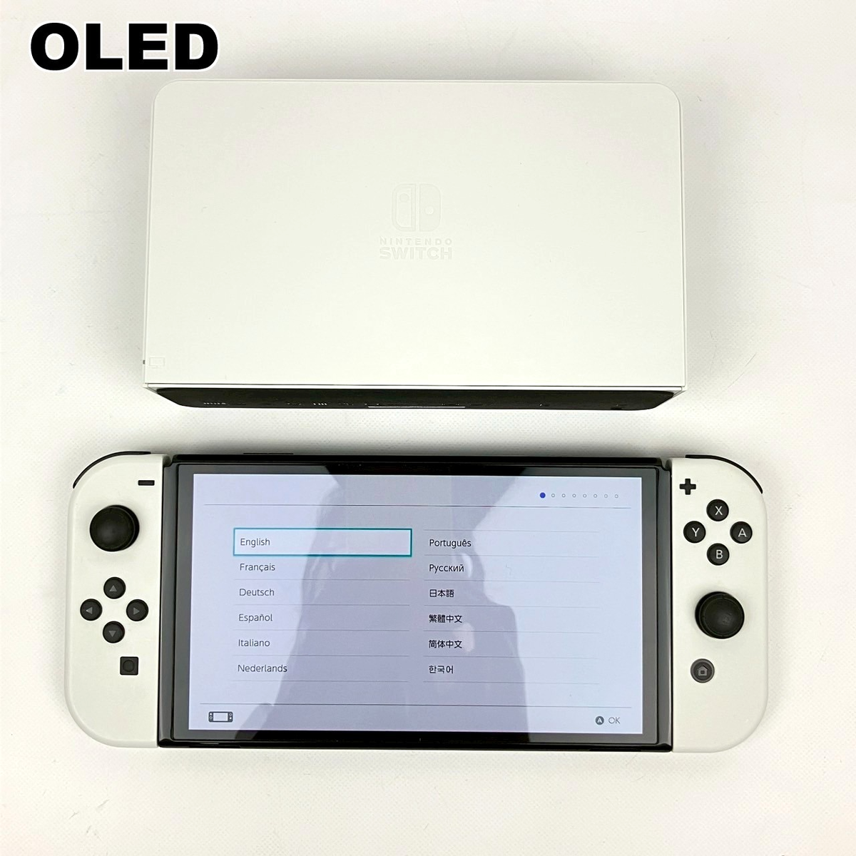 Nintendo Switch OLED White 64GB Console All Accessories Selectable