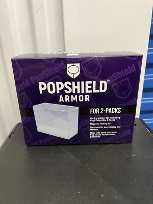 Pop Shield Armor Hard Stack for 2 Pack - Funko POP Protector In