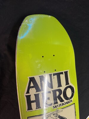 RARE Anti Hero Jeff Grosso Lance Mountain Art Shaped Skateboard