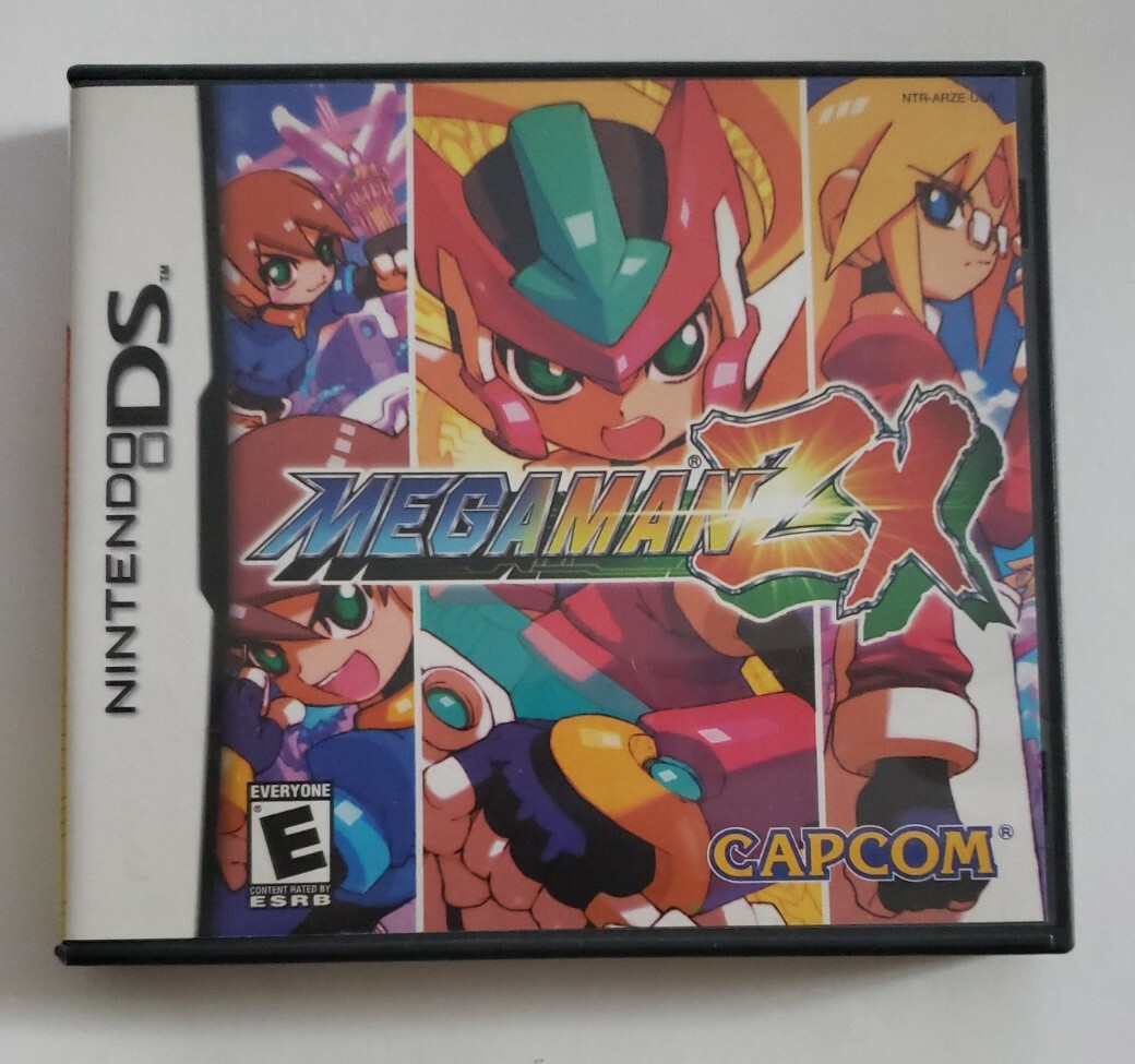 Mega Man ZX Megaman Nintendo DS Lite DSi XL 3DS 2DS Game w/Case