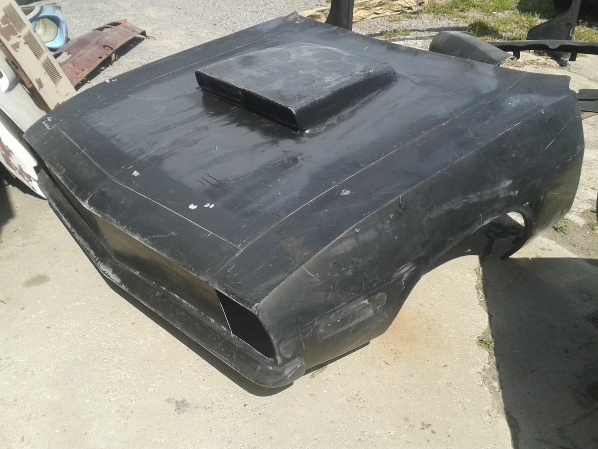 70 71 72 73 74 Plymouth Barracuda Custom Fiberglass Front Clip