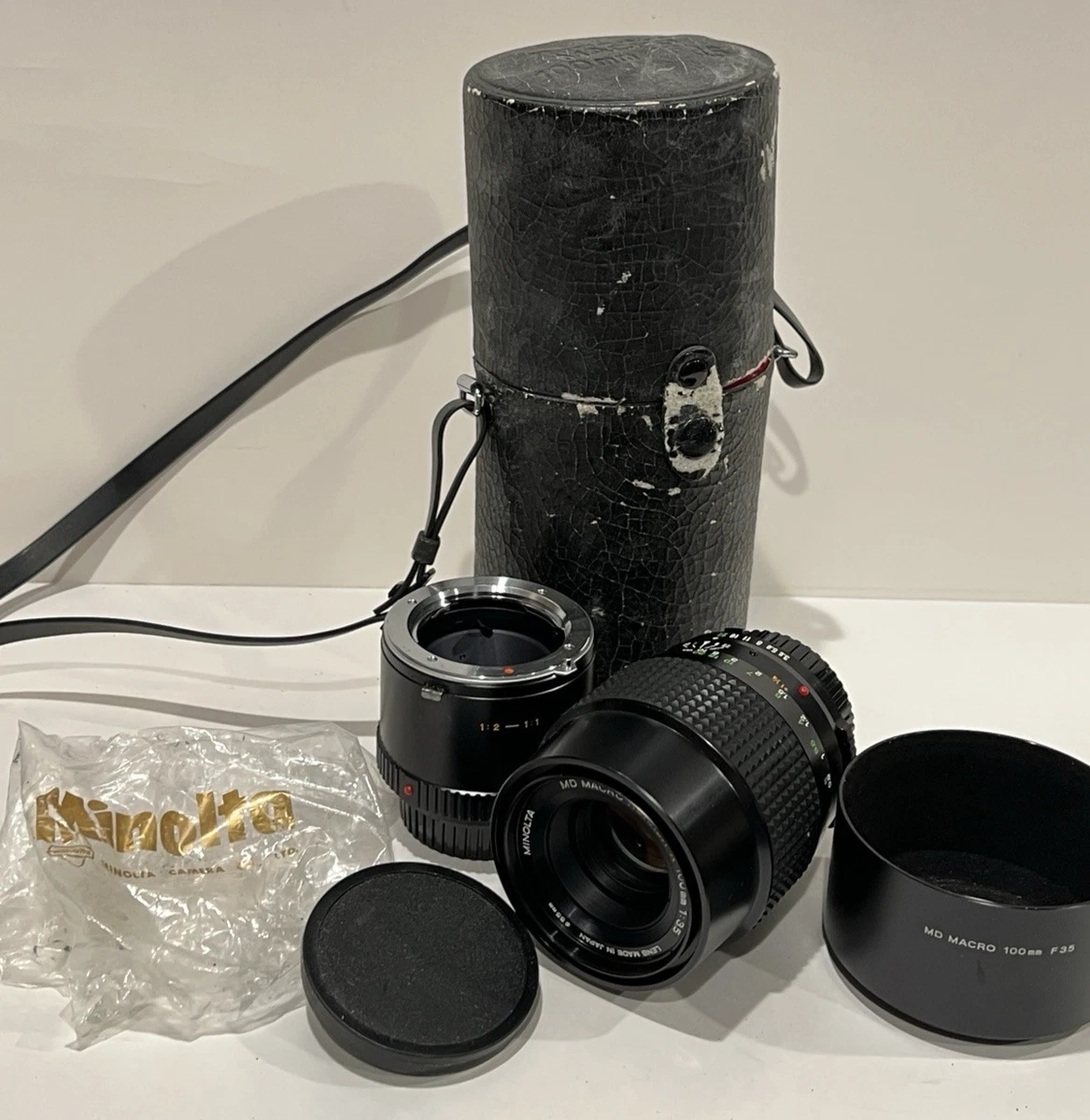 Minolta MD Macro/Close Up Camera Lenses 100mm Focal for sale | eBay