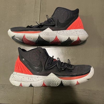 Nike Kyrie Irving 5 EP Bred Basketball Shoes Mens 12 Black/Red