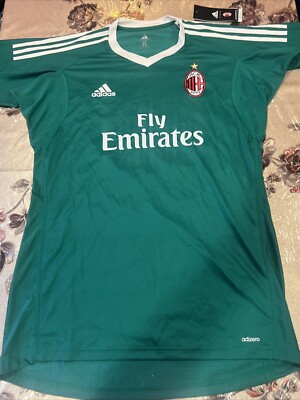 adidas adizero AC Milan 2017-18 GoalKeeper Player Issue Home
