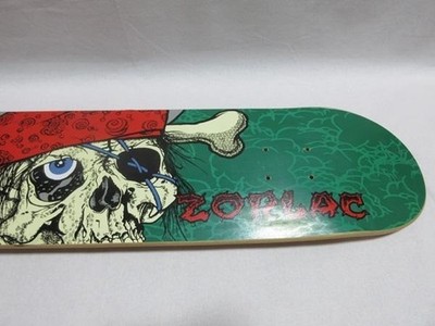 90s ZORLAC skateboard deck by PUSHEAD - brand new, mint condition