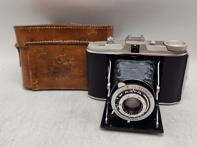 Agfa Isolette 6x6 120 Film Folding Camera w/ Apotar 8.5cm 85mm F4