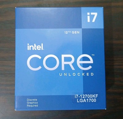 Intel Core i7-12700KF Unlocked Desktop Processor - 12 Cores And 20
