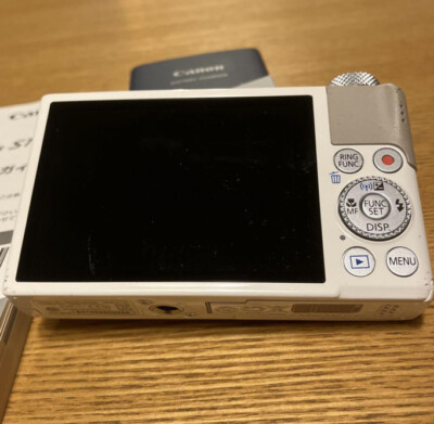 Canon PowerShot S110 12.1MP Digital Camera White made in Japan