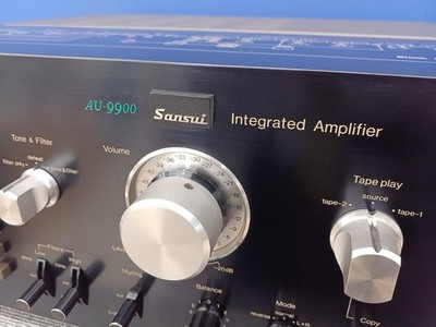 Sansui AU-9900 Integrated Stereo Amplifier Vintage Japan Tested