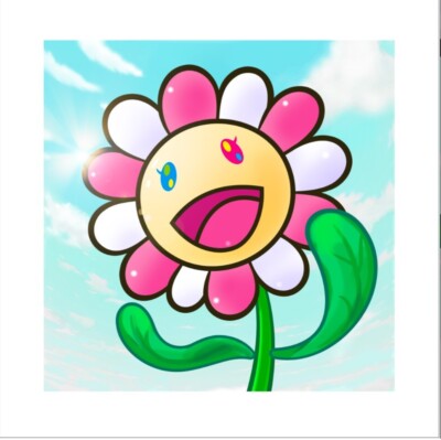 Kodama-kun Silkscreen Takashi Murakami 108 FLOWERS ed 100 | eBay