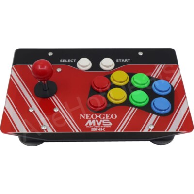 RAC-J500S Arcade Joystick – 10-Button USB Fightstick NEO GEO MVS