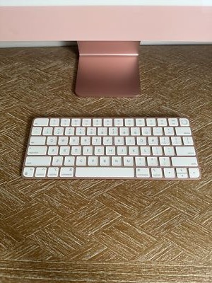 Genuine Apple MagicKeyboard with Touch ID for M1 Macs Pink A2449