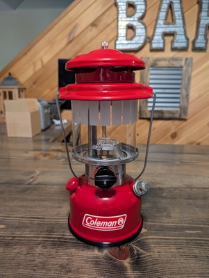 Coleman 2164001 Lantern Gasoline Lantern One Mantle Lantern (Red