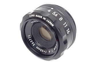 NIKON EL-NIKKOR 50mm F4 Enlarger Lens w/ Case | eBay